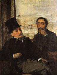 Degas and Evariste de Valernes(1816-1896), Edgar Degas